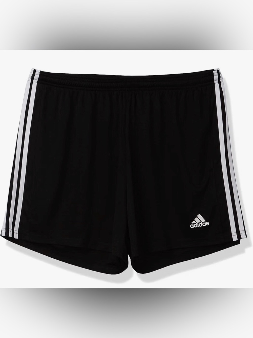 adidas Women's Squadra Black Athletic Shorts XXS